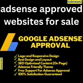 adsense approved websites for sale​