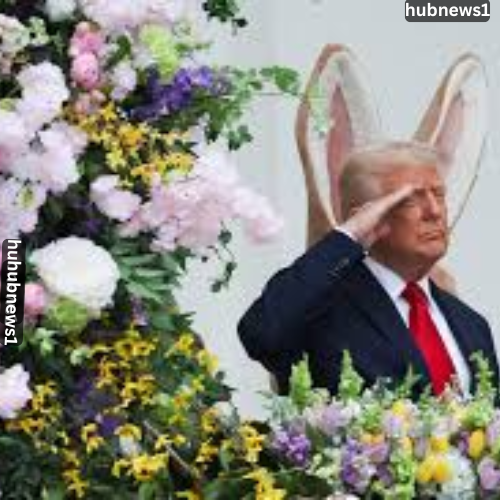 Trump Flag Controversy Erupts as Speaks Ahead of 2025 Easter Egg Roll