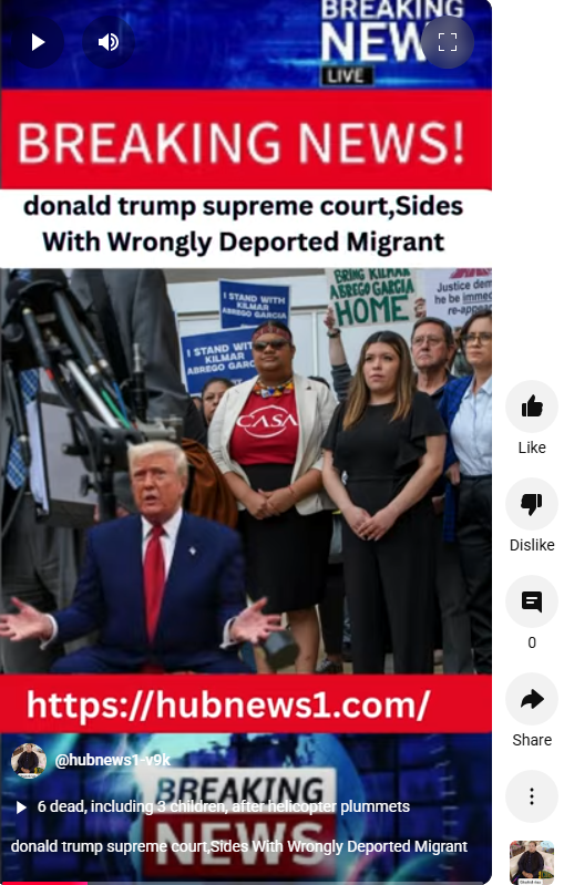 donald trump supreme court,Sides With Wrongly Deported Migrant 3 donald trump supreme court,Sides With Wrongly Deported Migrant